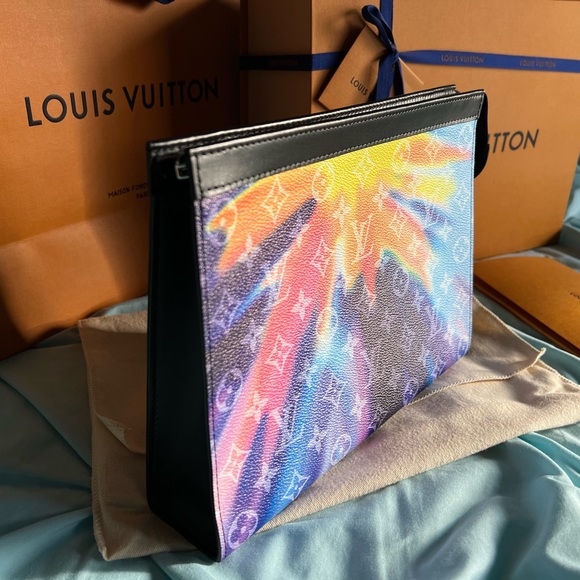 SUNSET MONOGRAM POCHETTE VOYAGE MM M45941 - Picture 9 of 13